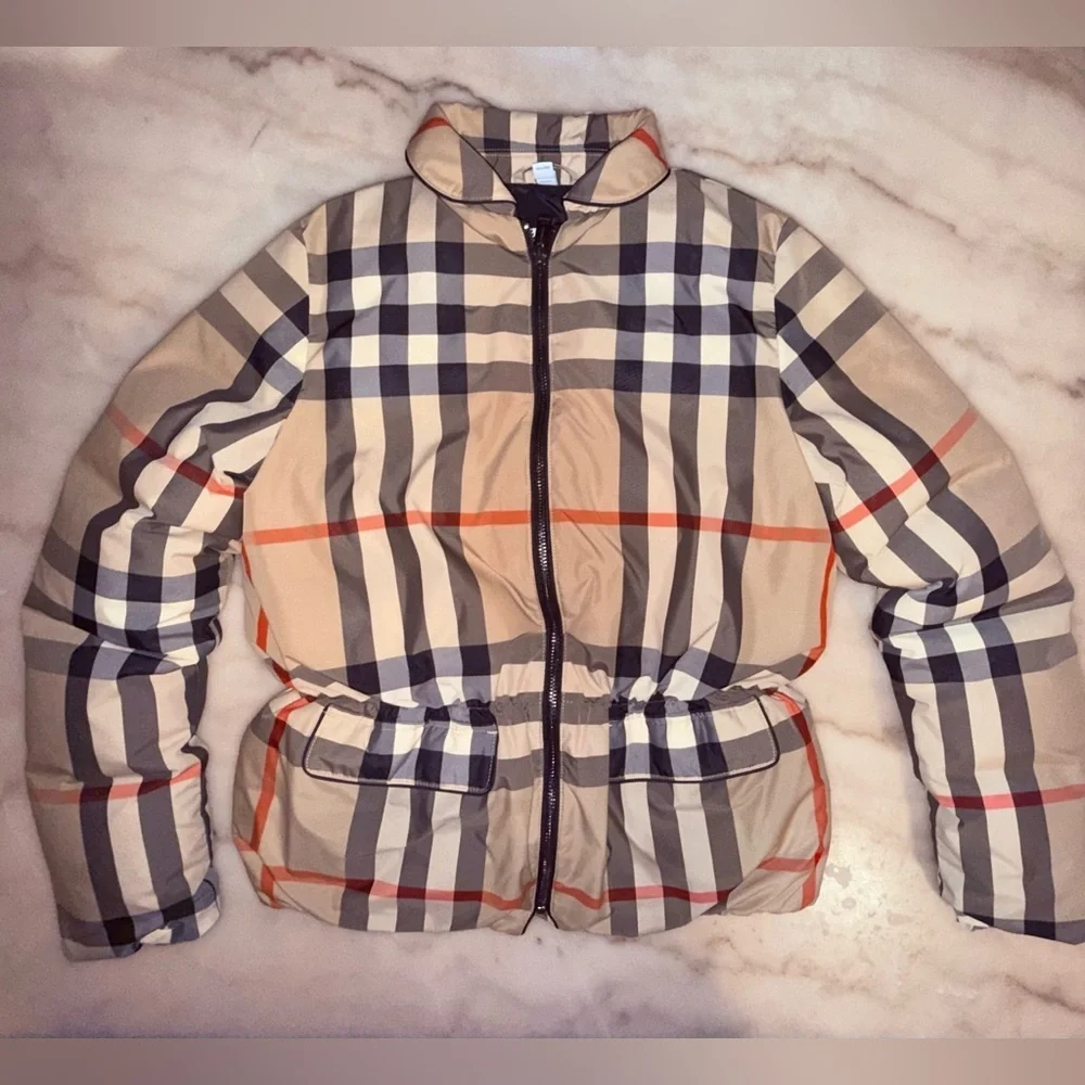 BURBERRY Girl's Mollie Vintage Check Jacket size 14
